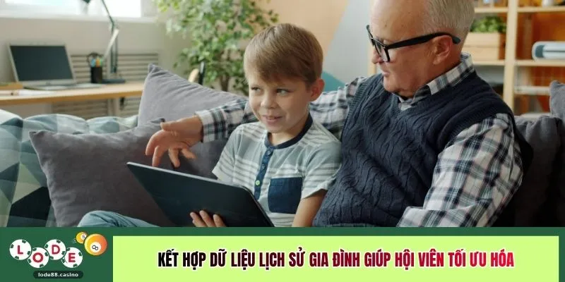 Kết hợp dữ liệu lịch sử gia đình giúp hội viên tối ưu hóa